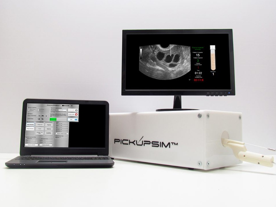PickUpSim oocyte retrieval simulator